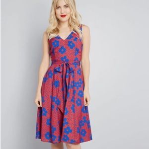 ModCloth Timeless Magnetism A-Line Dress